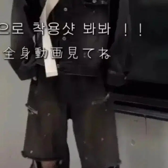 [BUNJANG] Camphor Wood Vintage Processed Black Denim Pants M / camphor wood 빈티지 가공 데미지 흑청 데님 팬츠 m 하나비마켓