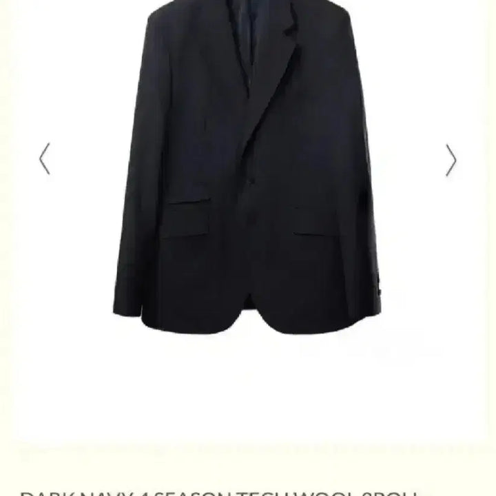 [BUNJANG] Years Ago Tech Wool Setup Dark Navy Top M, Bottoms L Suit / 이얼즈어고 테크 울 셋업 다크 네이비 상의 M,하의 L 정장 수트 얼저고