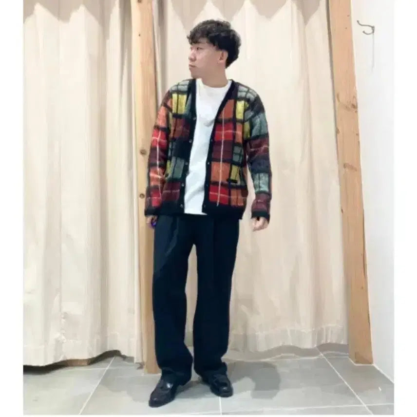 [BUNJANG] Cal O Line Mohair Cardigan L Size / cal o line 모헤어 가디건 l사이즈 칼오라인 캘오라인 캐롤라인