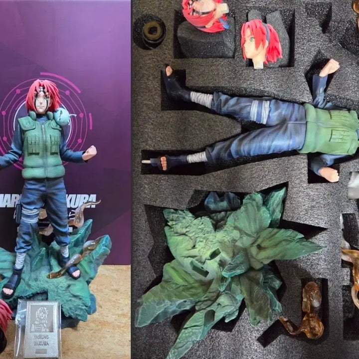 [BUNJANG] Naruto Shippuden Sakura Haruno Resin Statue / 직65)정품 zh 나루토 zh 사쿠라 팝니다 레진 피규어