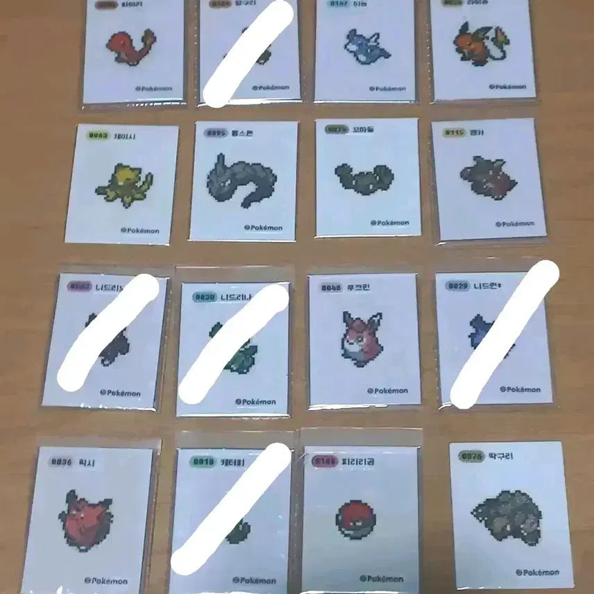 [BUNJANG] Pokemon Mini Figures - Individual Sale / 픽셀 개별