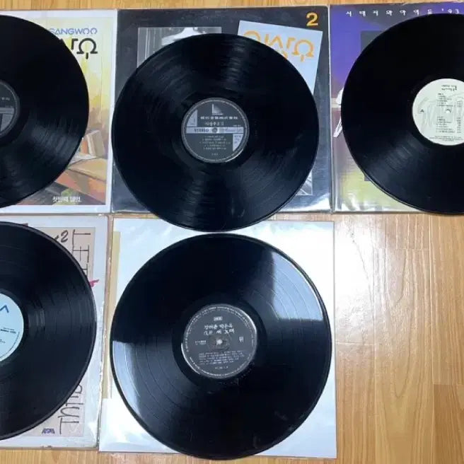 [BUNJANG] Seo Taiji, Lee Sang Woo Pop Song LP Set (5 Records) / 서태지, 이상우 팝송 LP판 5장