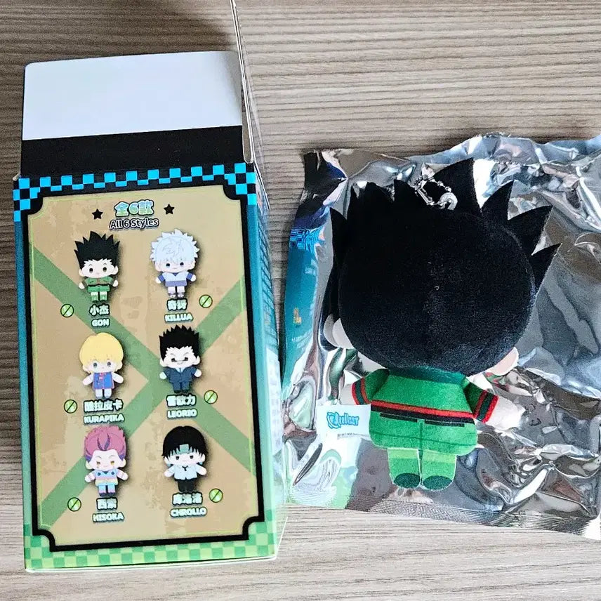 [BUNJANG] Hunter x Hunter Gon Mini Plush Keychain Doll / 헌터헌터 곤 미니 누이 미니돌 키링 인형