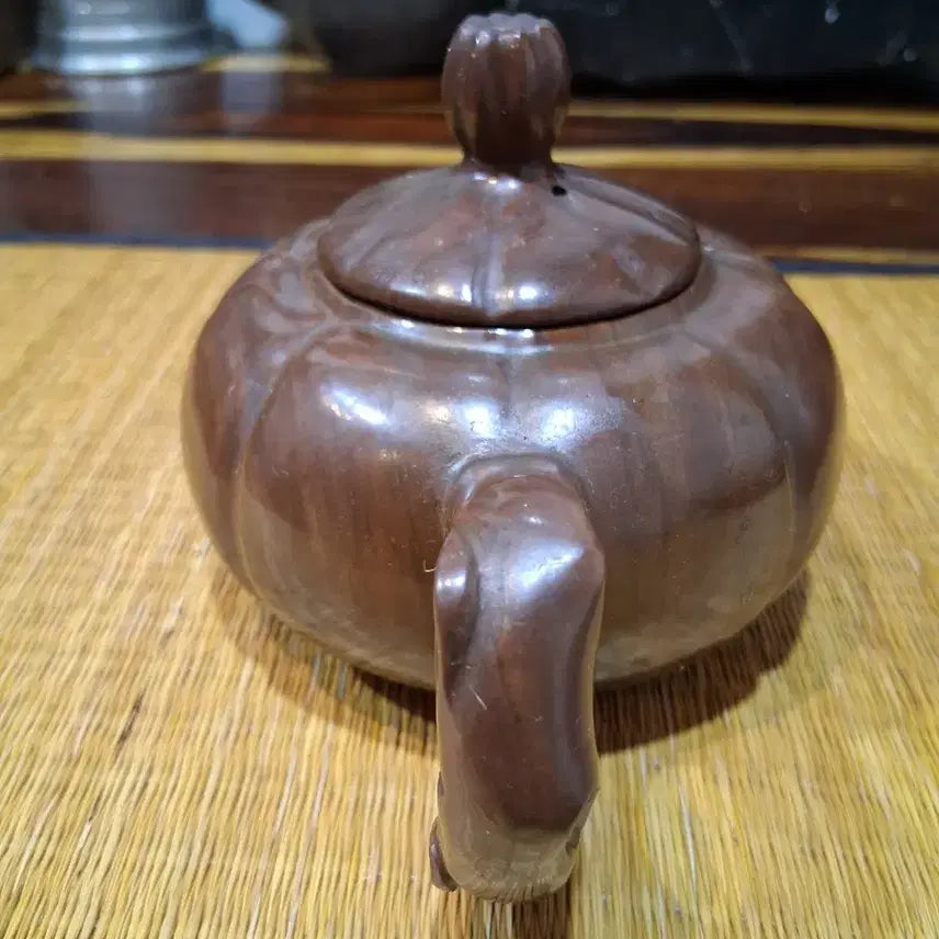 [BUNJANG] Mok-eo Seok Teapot (Amber) 250ml / 고급 차우림에 좋은 목어석 다관(호박호) 250ml
