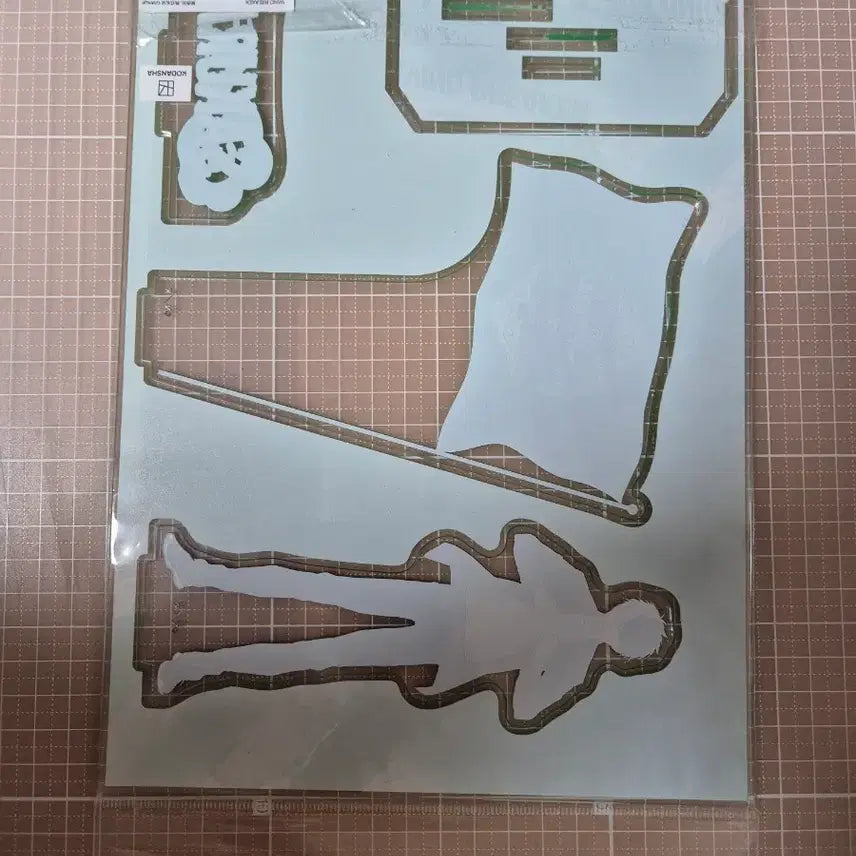 [BUNJANG] Winbre Sakura Haruka "Granup" Flag Original Drawing Acrylic Diorama Stand / 윈브레 아크릴 디오라마 사쿠라 하루카 GRANUP 깃발 원화 아크릴스탠드