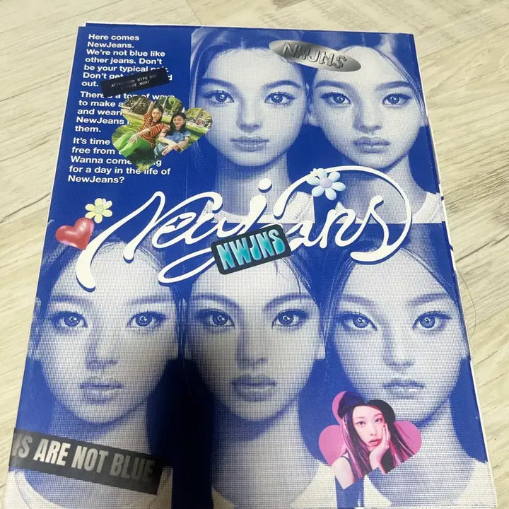 [SOLD OUT] 블루북 뉴진스 단체 풀구성