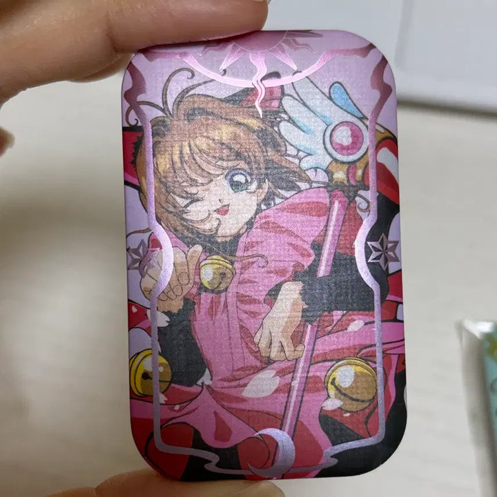[BUNJANG] Cardcaptor Sakura Square Tin Badge Set / 카드캡터사쿠라 사각캔뱃지
