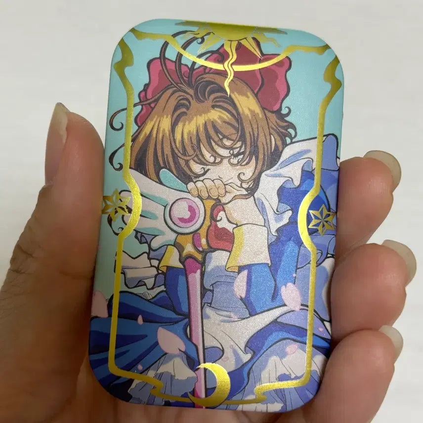 [BUNJANG] Cardcaptor Sakura Square Tin Badge Set / 카드캡터사쿠라 사각캔뱃지