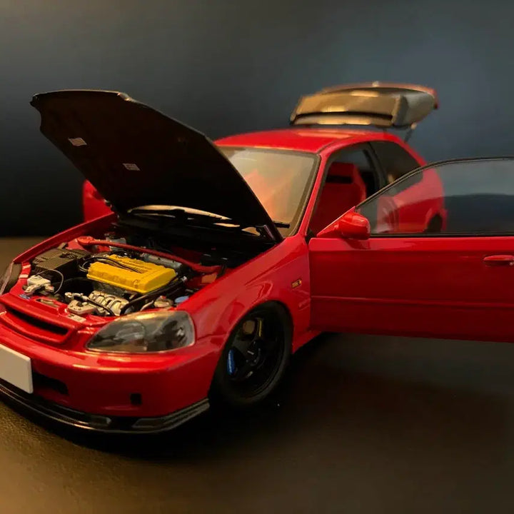 [BUNJANG] Motorhelix Honda Civic EK9 1:18 Scale Limited Edition Diecast Model / 모터헬릭스 시빅 ek9 1:18 리미티드 다이캐스트