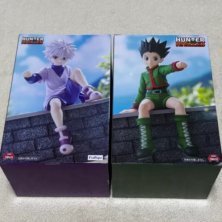 [BUNJANG] Hunter x Hunter Gon &amp; Killua Noodles Stopper Bundle Set (Sealed) / 미개봉) 헌헌 키르아 곤 누들스토퍼 일괄
