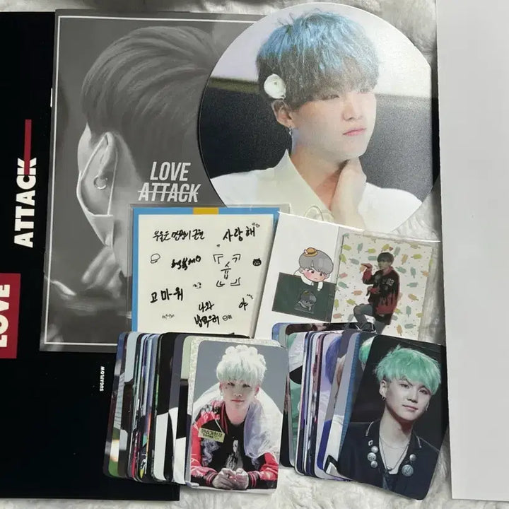 [BUNJANG] BTS Suga Love Attack Photobook Set / 방탄소년단 윤기 홈마 슈가 플로우 포토북 세트 양도 판매