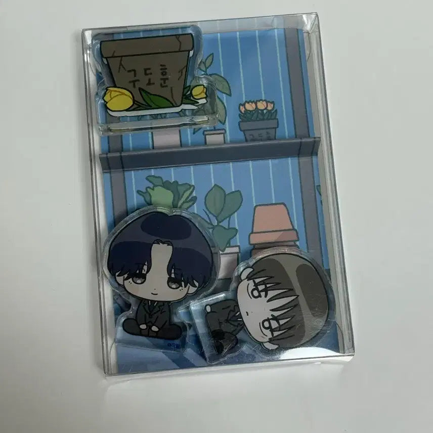 [BUNJANG] YooWonBulByeon Acrylic Block Sealed Photocard Included / 유원불변 아크릴블록 미개봉 화분 코롯토 포카포함 bl lezhin