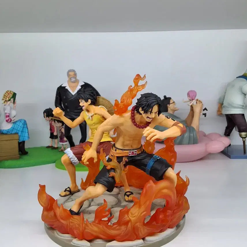 [BUNJANG] One Piece Ichiban Kuji Revible Moment Last One Figure / 원피스 루피 에이스 road to dawn 이치방쿠지 라스트원 피규어