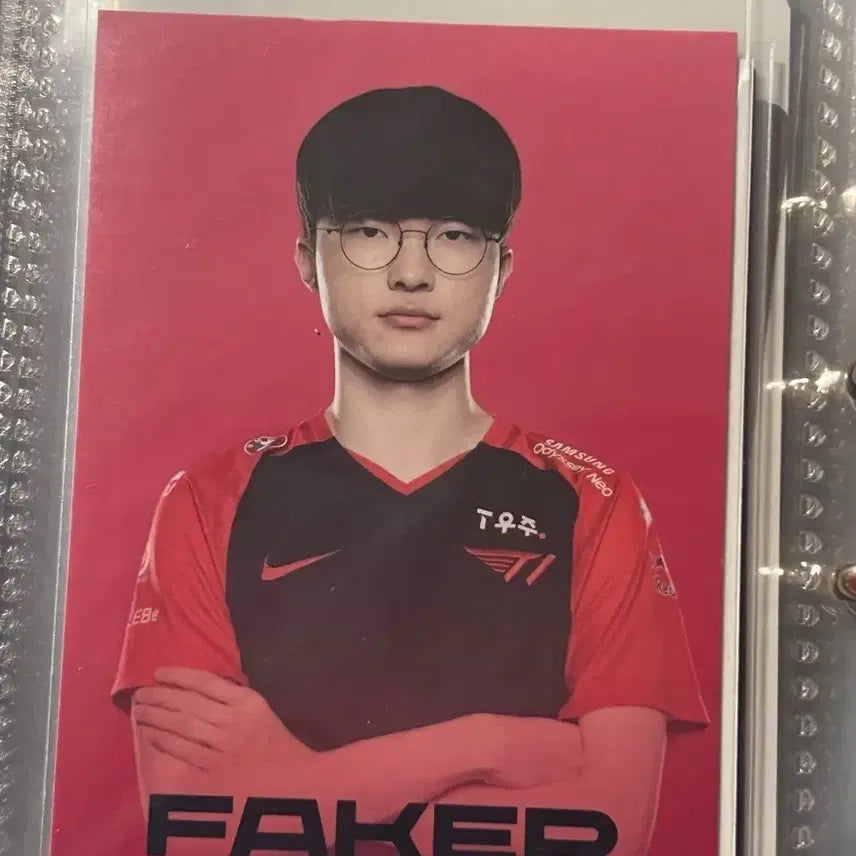 [BUNJANG] T1 Faker 2022 LCK Summer Bingo Photocard Ver. 1 / 2022 LCK 서머 티켓 빙고 T1 페이커 포토카드 Ver.1 양도해요