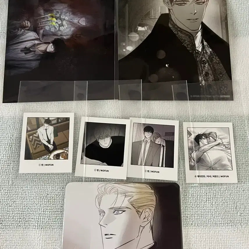 [BUNJANG] First Press BL Pearl Checkmate Shikishi Deco Pic / 1차 BL 펄 체크메이트 색지 데코픽