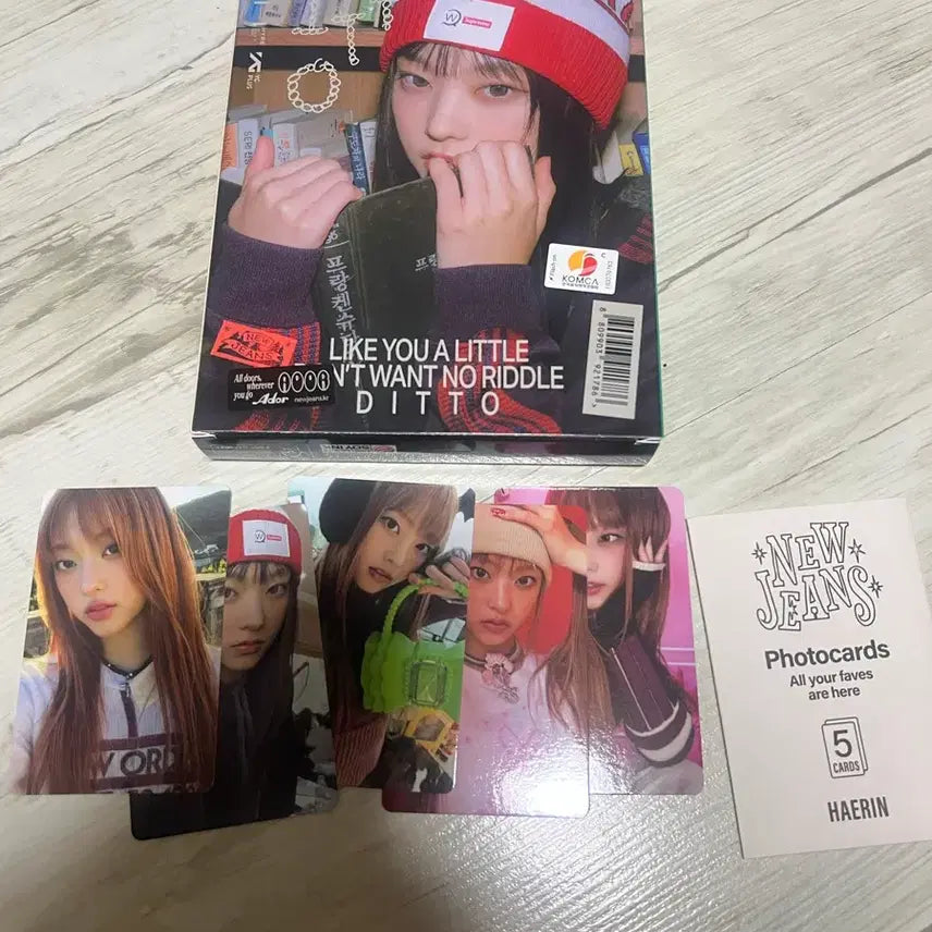 [BUNJANG] NewJeans Haerin Ditto OMG Album / 뉴진스 해린 디토 오엠지 앨범