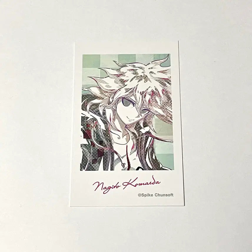 [BUNJANG] Danganronpa Super Danganronpa 2 Nagito Komaeda AniArt Instant Style Photocard / 단간론파 슈단 코마에다 나기토 애니아트 인스턴트풍 포토카드 포카 체키