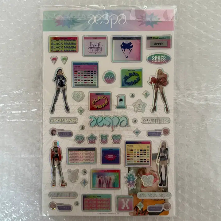 [BUNJANG] Espa Winter Epoxy Sticker Photocard / 에스파 윈터 에폭시 스티커 포카
