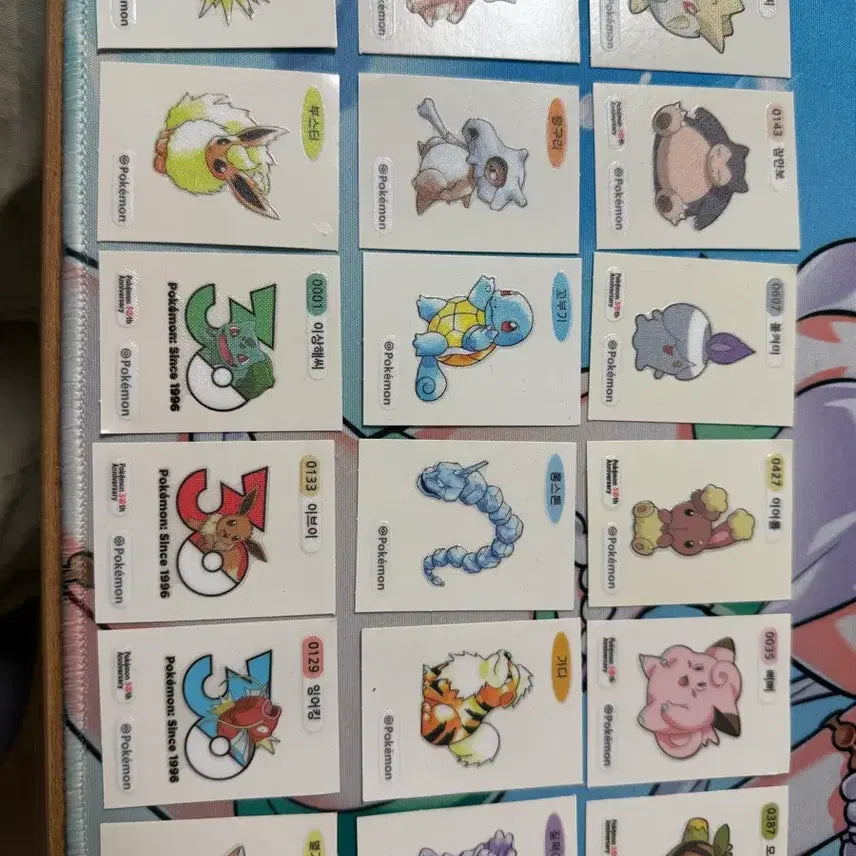 [BUNJANG] Pokemon Stickers Bundle Set / 포켓몬 띠부씰 일괄 팝니다