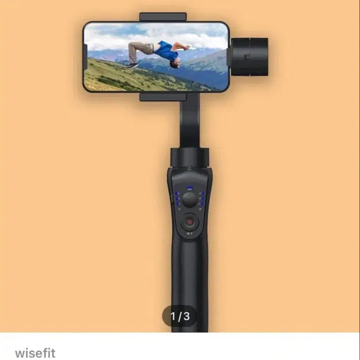 [BUNJANG] WisePic S9P 3-Axis Gimbal Black / 짐벌 와이즈핏 S9P 3축 블랙(유투브, 브이로그 촬영용)