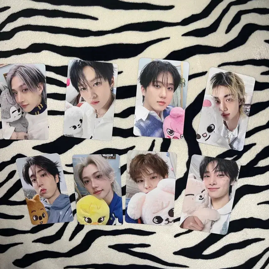 [BUNJANG] Stray Kids 6th Fanmeeting MD POB Real Touch Photocard (Group Set) / 스키즈 팬미팅 엠디 특전 리얼터치 포카(단체로만 판매)