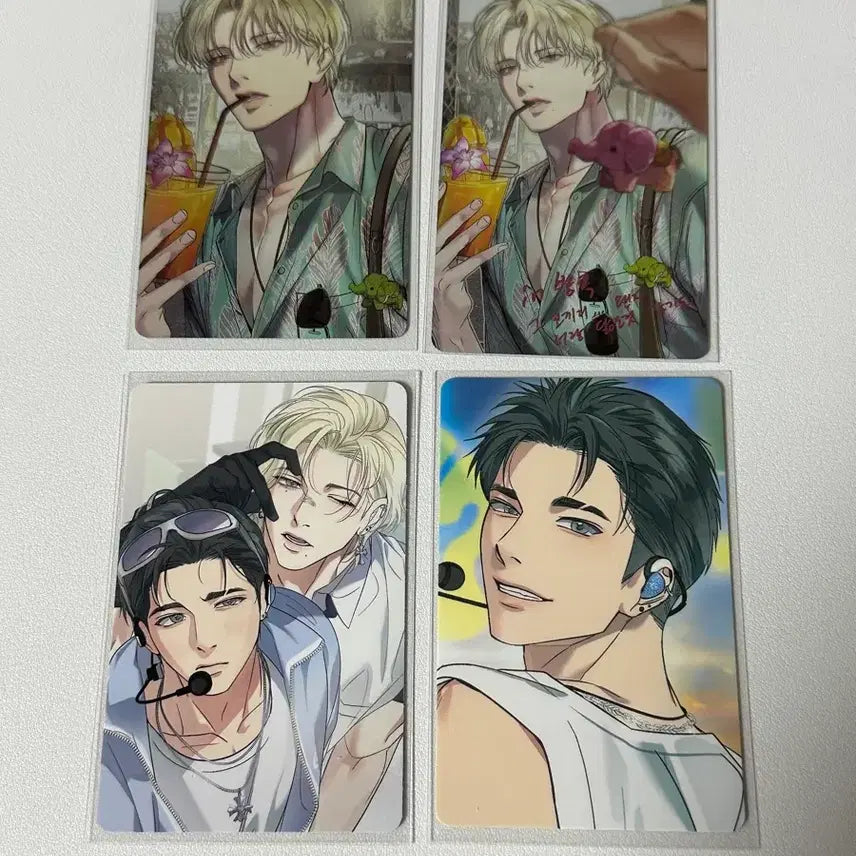 [SOLD OUT] 일괄] 백라이트 스파클즈 레진 시그 포카+봄툰 태국 포카 양도 재이미샵
