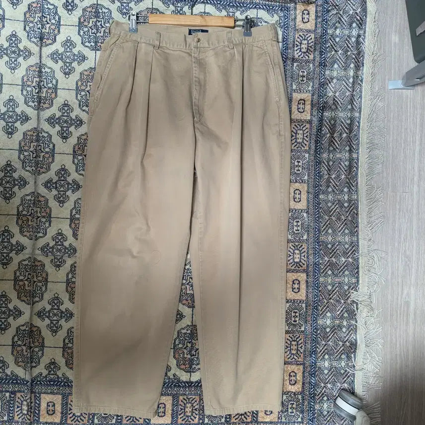 [SOLD OUT] [Made in USA] 빈티지 폴로 랄프로렌 투턱 폴로치노 팬츠