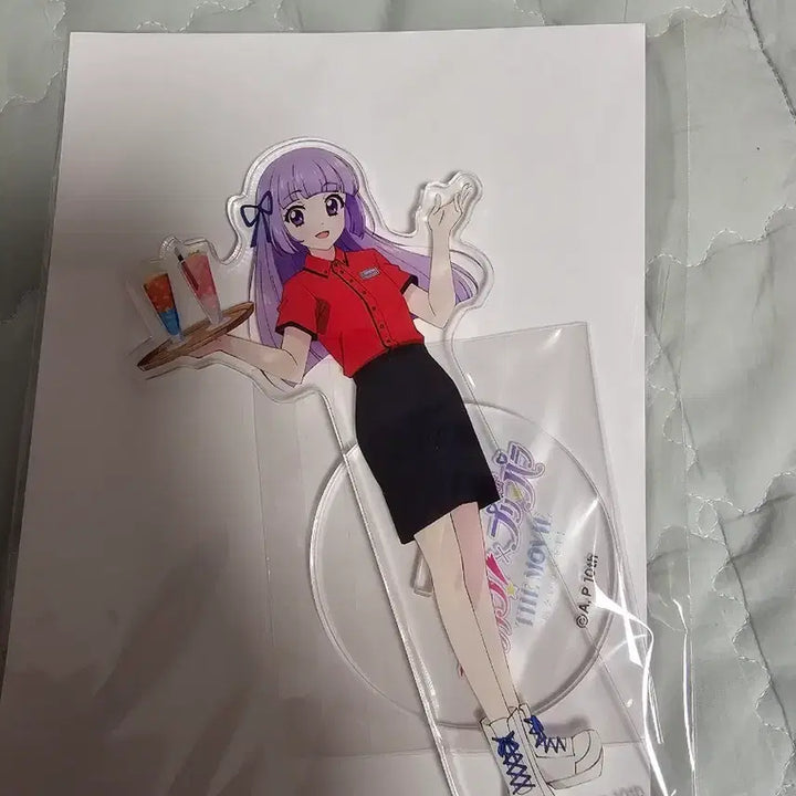 [BUNJANG] Katsupara Aikatsu Sumire Sealed Acrylic Stand / 카츠파라 아이카츠 스미레 미개봉 아크릴 스탠드 양도