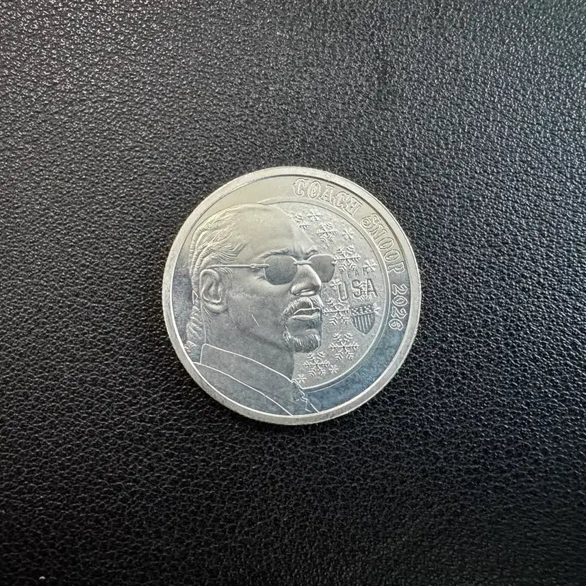 [BUNJANG] Snoop Dogg Team USA 1/2 oz .999 Silver Commemorative Round / (.999 순은 동전) 스눕독 Team USA 1/2oz 기념 주화