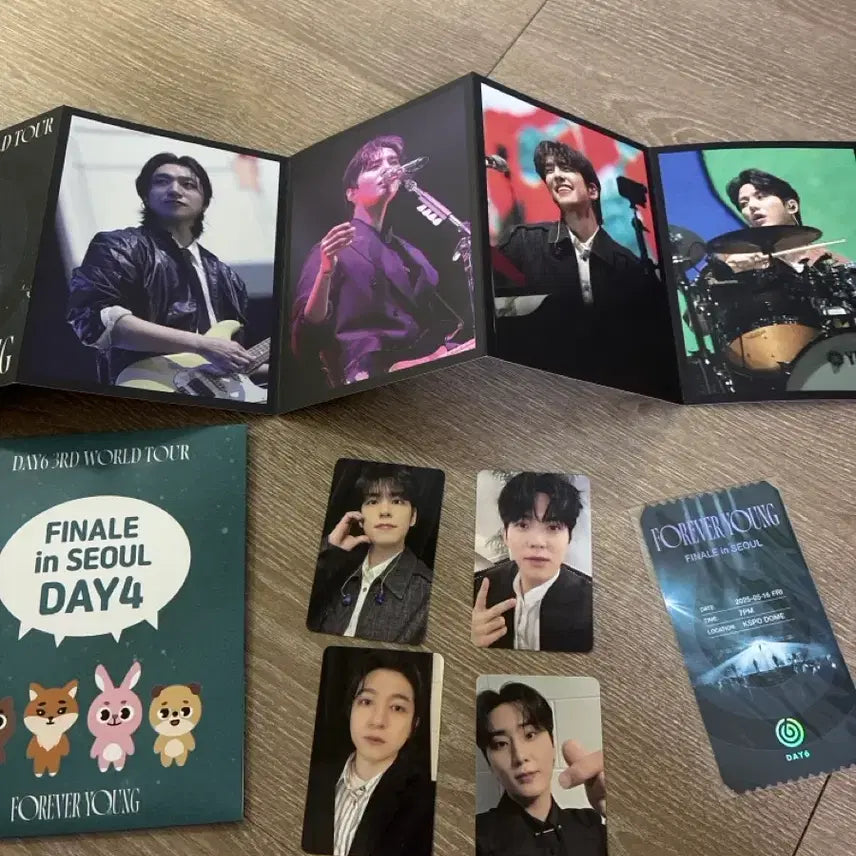 [BUNJANG] DAY6 FOREVER YOUNG FINALE in Seoul Photocard Set / Day 6 FOREVER YOUNG FINALE in seoul