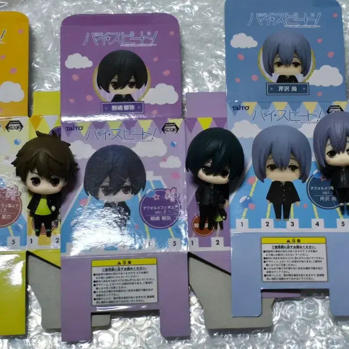 [BUNJANG] Free! Deformed Figure 6-Piece Bundle Set (Haruka, Makoto, Natsuya) / 프리 Free! 데포르메 피규어 6종일괄 하이스피드 하루카 마코토 나츠야