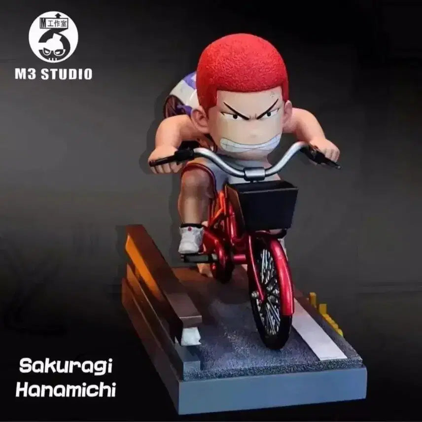 [BUNJANG] M3 Studio Slam Dunk Sakuragi Hanamichi Resin Figure (Opened) / M3 슬램덩크 강백호 , 사쿠라기 하나미치 레진 피규어 개봉품 팝니다