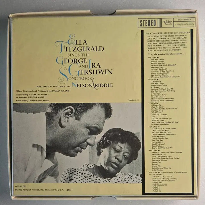 [BUNJANG] Ella Fitzgerald Sings The Gershwin Song Books 3CD Box Set / 엘라 피츠제럴드 - Gershwin Song Book 3CD 박스