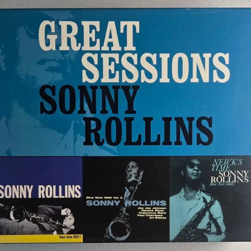 [BUNJANG] Sonny Rollins Blue Note Great Sessions 3CD Box Set (RVG Edition) / 소니 롤린스 블루노트 명반 전집 3CD BOX (RVG 에디션)