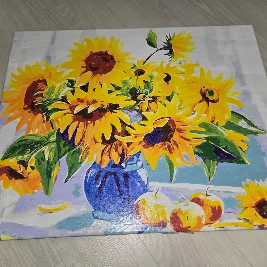 [BUNJANG] Sunflower Oil Painting / 해바라기 유화 그림