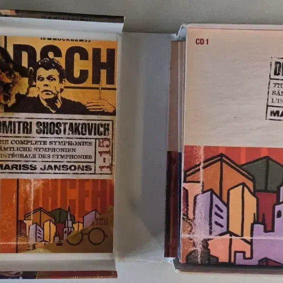 [BUNJANG] Mariss Jansons Shostakovich Complete Symphonies 10CD Box Set (EMI) / 마리스 얀손스- 쇼스타코비치 교향곡 전집10CD Box (EMI)
