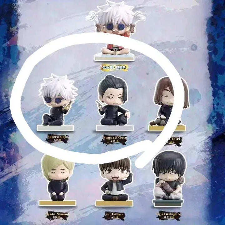 [BUNJANG] Jujutsu Kaisen Satoru Gojo EAKI Seated Figure / 주술회전 고죠 사토루&amp;게토 스구루 EAKI 앉은 시팅 피규어