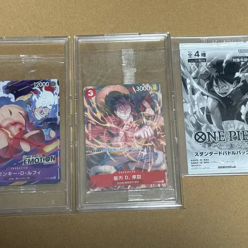 [BUNJANG] One Piece Manga Volume 108 First Edition Unsealed Promo Card Pack with Case / 원피스 루피 미개봉 프로모 팩 이모션, 만화책 108권, 일판 프로모 3종