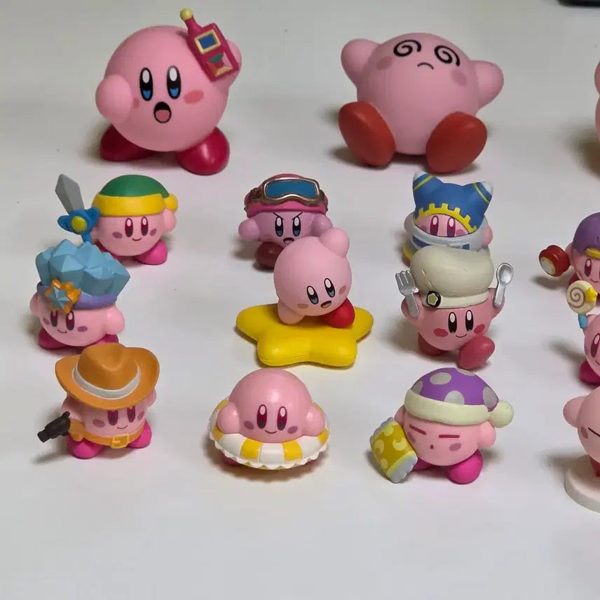 [BUNJANG] Kirby Gacha Collection 19-Piece Bundle Set / 별의 커비 가챠 19개 일괄
