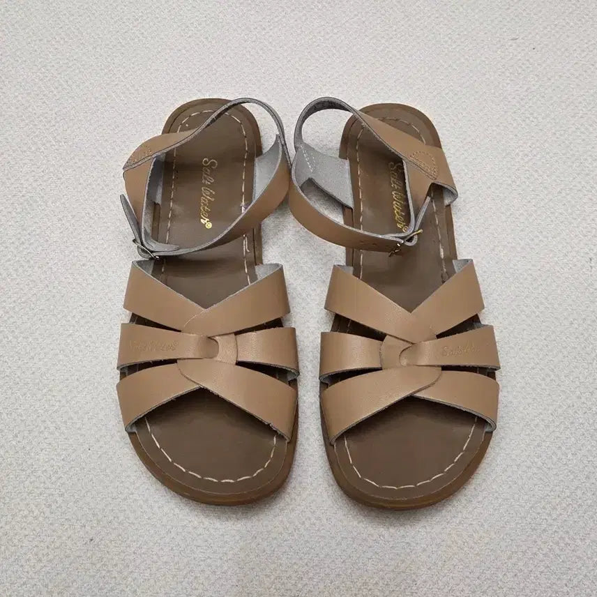 [BUNJANG] Saltwater Sandals Original Latte / 솔트워터 샌들 라떼 245-250