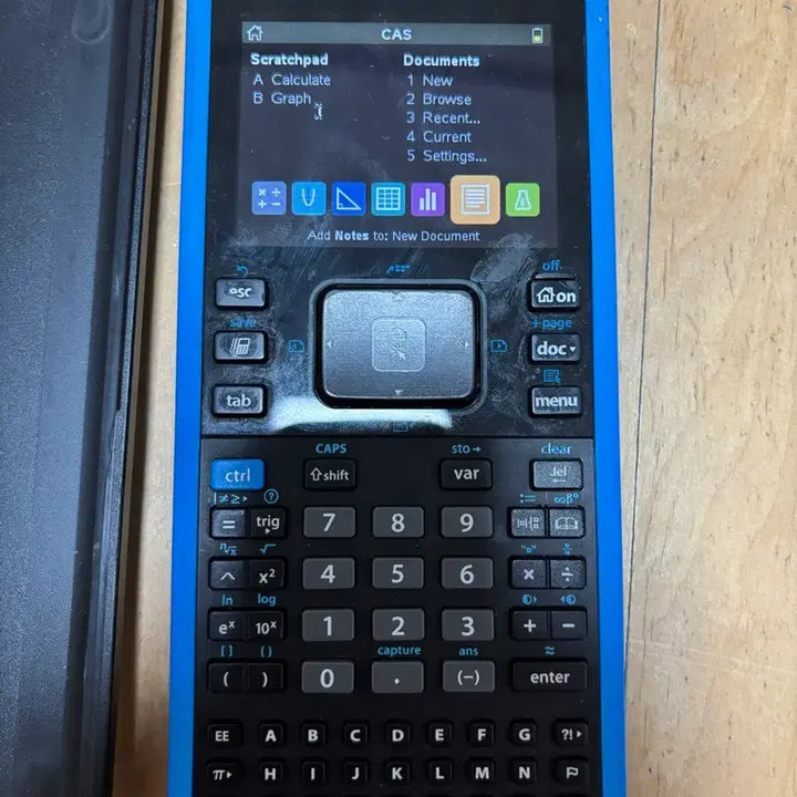 [BUNJANG] Texas Instruments TI-Nspire CX CAS Calculator with Engineering Mathematics Book / 텍사스인스트루먼트 TI-nspire CX CAS + 공업수학 책