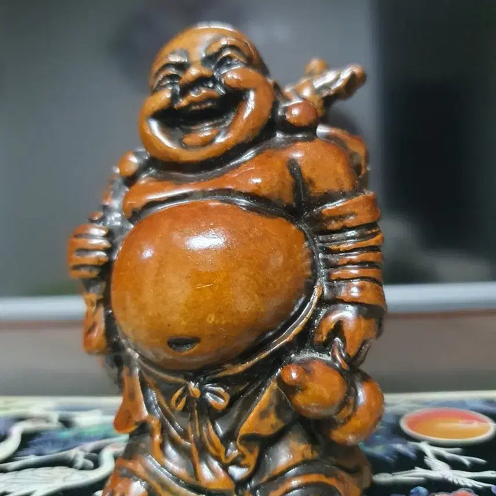 [BUNJANG] Buddha Statue Lucky Pig Money Bag (Resin) / 포대화상 복돼지 복주머니 (레진)