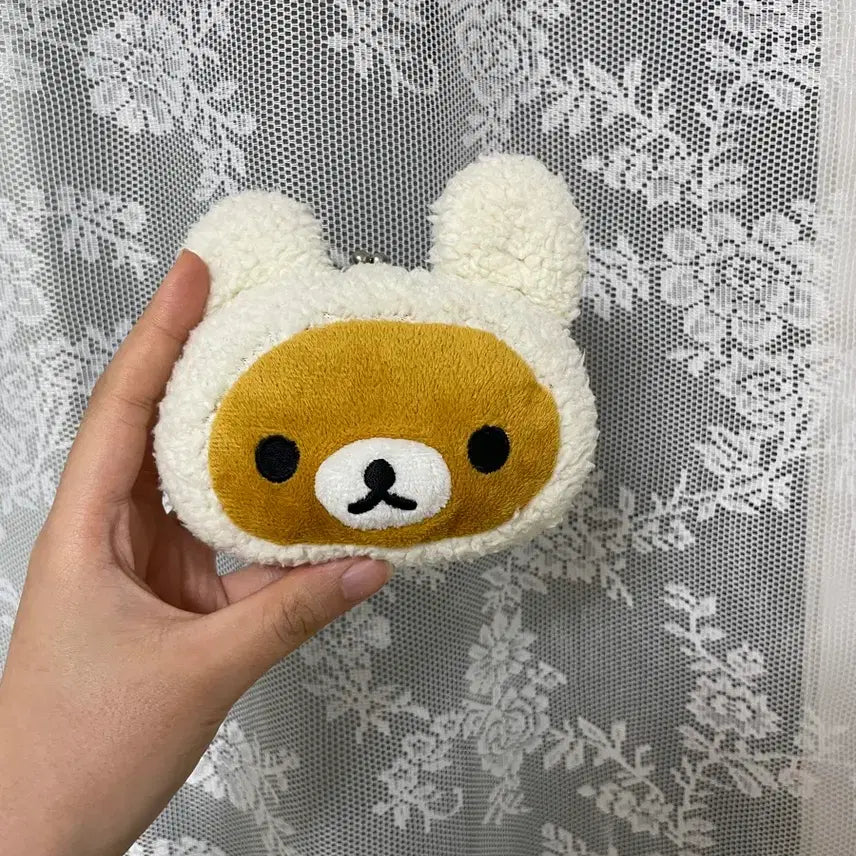 [BUNJANG] Rilakkuma Gamaguchi Coin Pouch Plush / 파격할인 / 리락쿠마 가마구치 동전지갑 인형