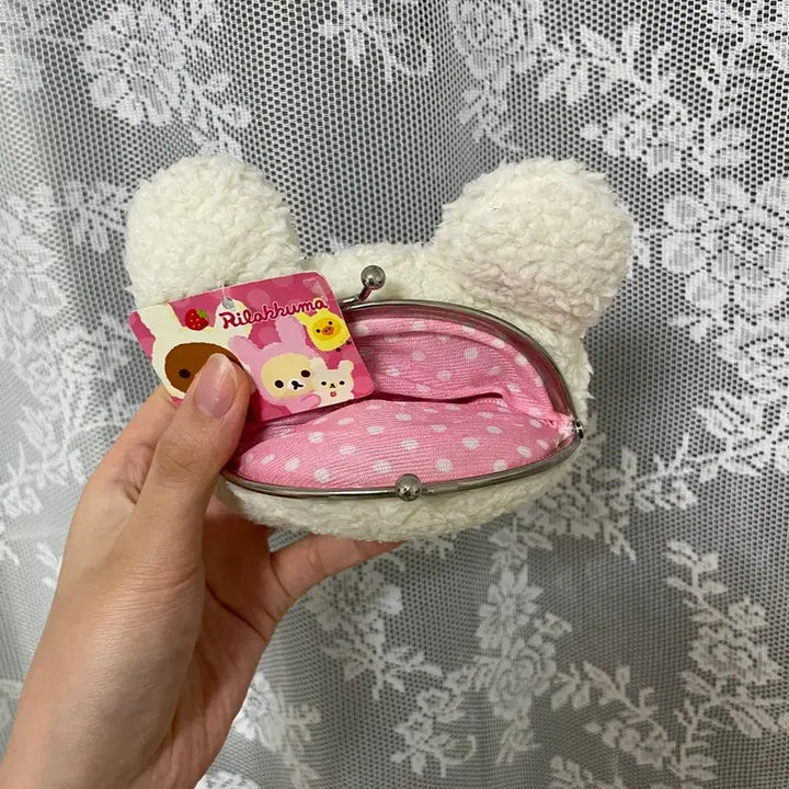 [BUNJANG] Rilakkuma Gamaguchi Coin Pouch Plush / 리락쿠마 가마구치 동전지갑 인형