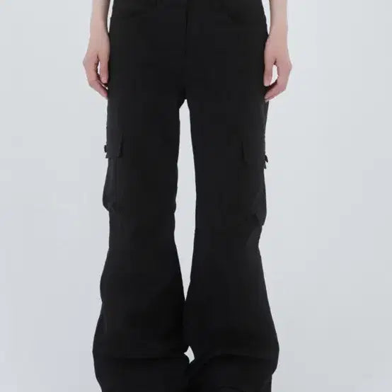 [BUNJANG] Miseki Seoul Bootcut Cargo Pants / 미세키서울 부츠컷 카고팬츠