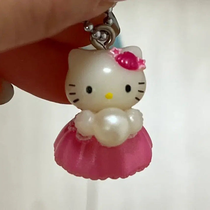 [BUNJANG] Hello Kitty Pearl Ballpoint Pen / 진주알키티 볼펜