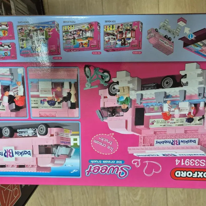 [BUNJANG] Oxford Ice Cream Truck Building Blocks 420PCS / 옥스포드 아이스크림 트럭 420PCS HS33914 미개봉 레고 새제품