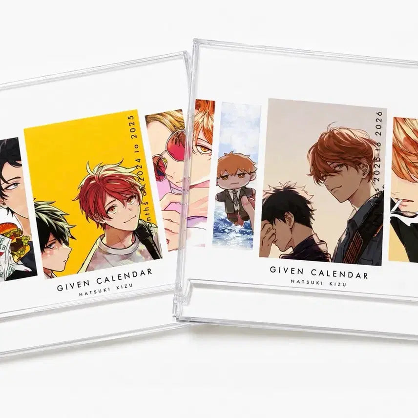 [BUNJANG] Given Calendar 2024-2025, 2025-2026 Bundle Set / 기븐 캘린더 2024-2025, 2025-2026