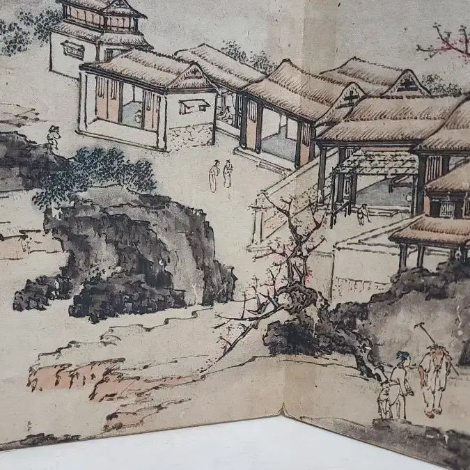 [BUNJANG] Peach Blossom Spring Landscape Painting / 도화원도