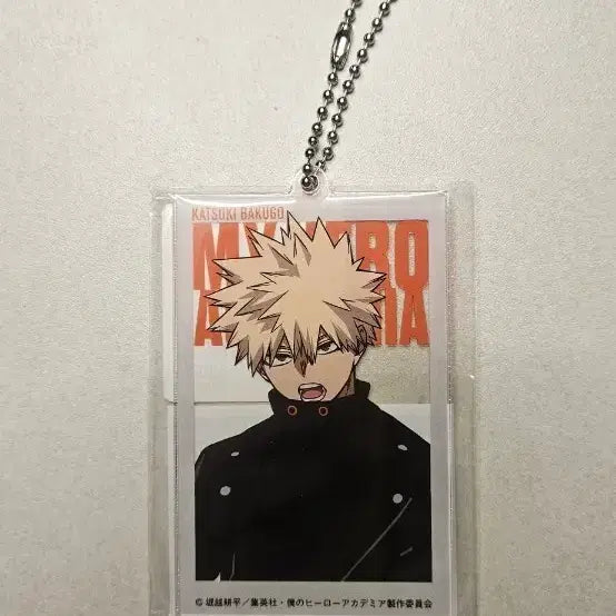 [BUNJANG] My Hero Academia Baseyard Katsuki Bakugo Acrylic Big Tag Charm / 나의히어로아카데미아 베이스야드 바쿠고 아크릴 키링 빅 태그 팔아요! 판매